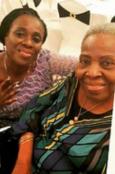 00 Joke Silva shares pic of her mum, wishes her Happy Mother's day