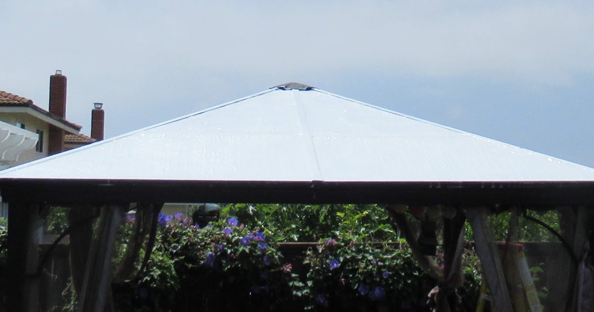 Ken Padgett How to repair a polycarbonate roof on a Gazebo