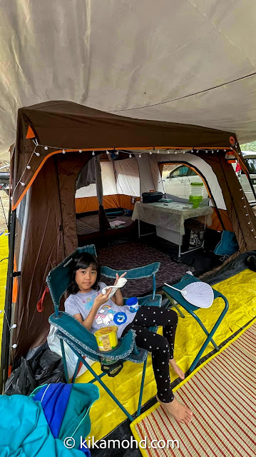 Pengalaman camping bersama anak anak di GG Retreat