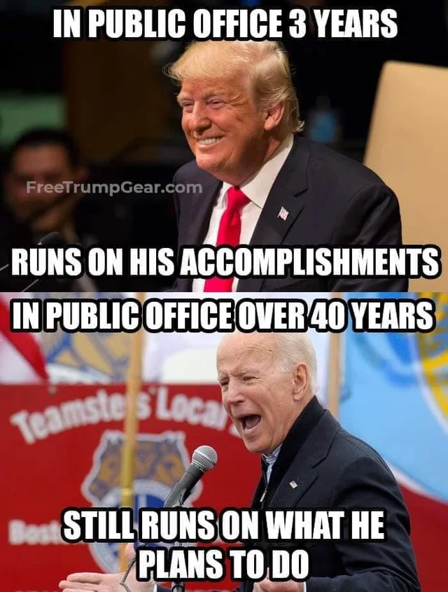 Wired Right Today S Dose Of Joe Biden A Lifetime Of Mediocrity Spent On The Taxpayer S Dime Pathetic Along Comes Donald J Trump And Does More In Under 4 Years Than His Two