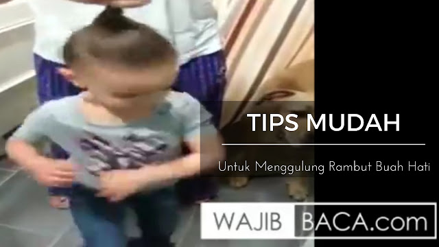 Tips Menggulung Rambut Si Kecil Tanpa Harus Ribet