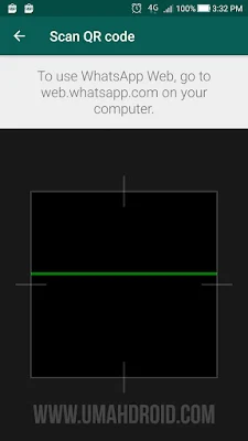 Scan Barcode untuk Login Whatsapp Desktop