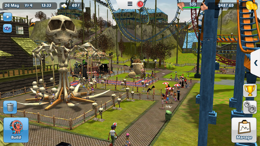 RollerCoasterTycoon 3, votre parc dans votre poche ! (iPad & iPhone) 2