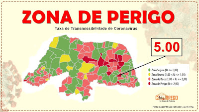 Boa Saúde CONTINUA como ZONA PERIGOSA