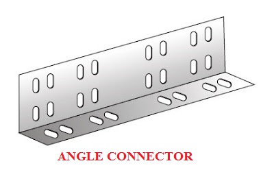 Angle connectorof cable tray