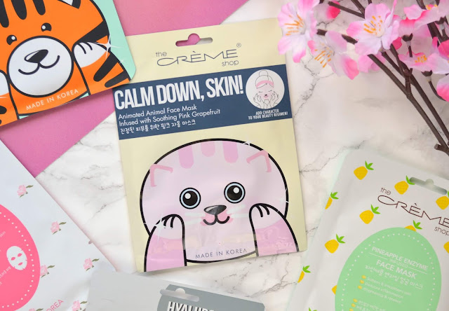 The Creme Shop Calm Down, Skin! Cat Face Mask