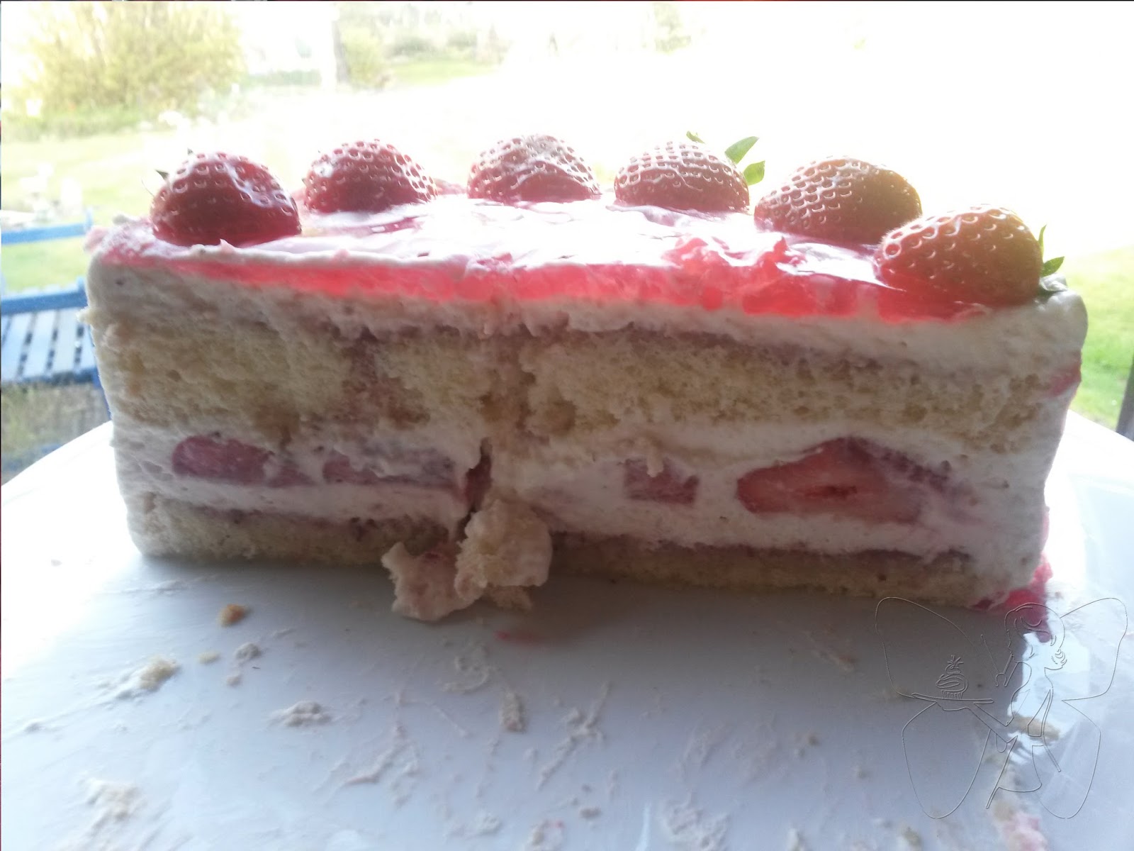 Erdbeer-Quark Sahne Torte | buttercup Backen Torten Cupcakes Muffins ... Erdbeer-Quark Sahne Torte | buttercup Backen Torten Cupcakes Muffins ...