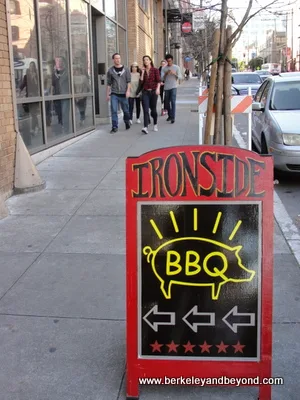 sign for Ironside restaurant in San Francisco