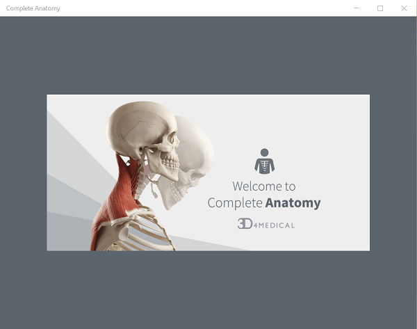 Приложение Complete Anatomy для Windows 10