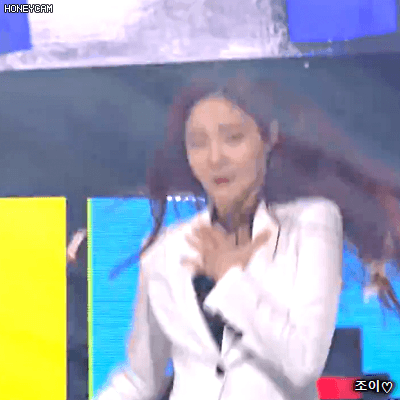 180204 인기가요 모모랜드 낸시와 연우.gif | 인스티즈