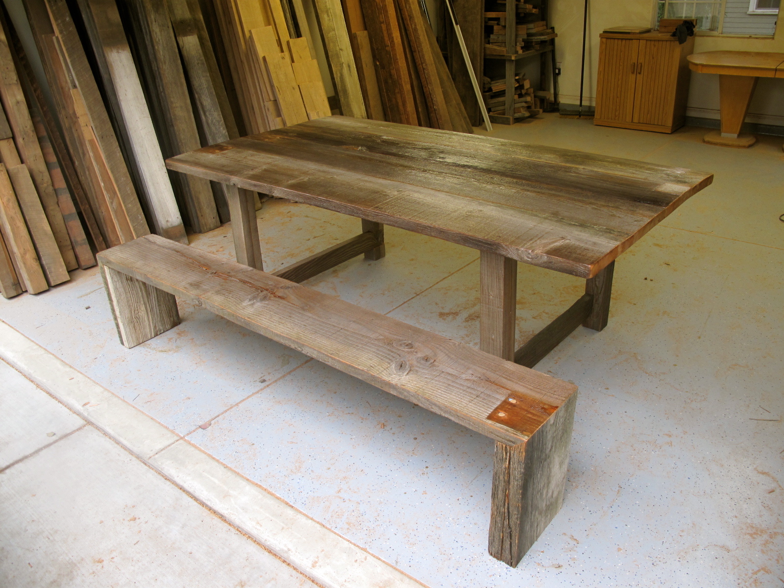 Reclaimed Wood Garden Furniture