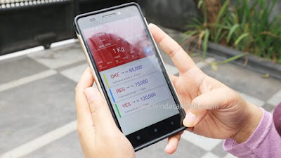 JNE, tarif JNE, lokasi JNE, myJNE, aplikasi android