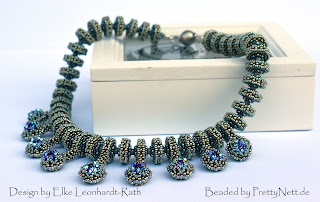 Necklace "Picolo Rondo" beaded by PrettyNett.de