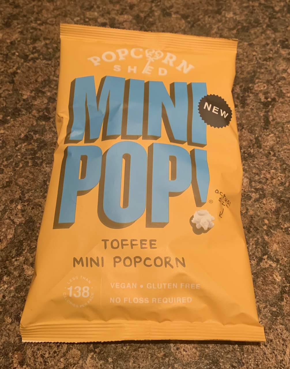 FOODSTUFF FINDS: Mini Pop - Toffee (Popcorn Shed) By @Cinabar
