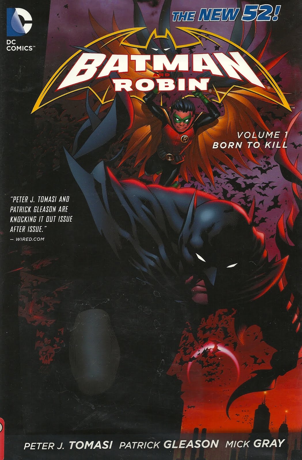 Every Day Is Like Wednesday Review Batman and Robin Vol. 1 Born To Kill