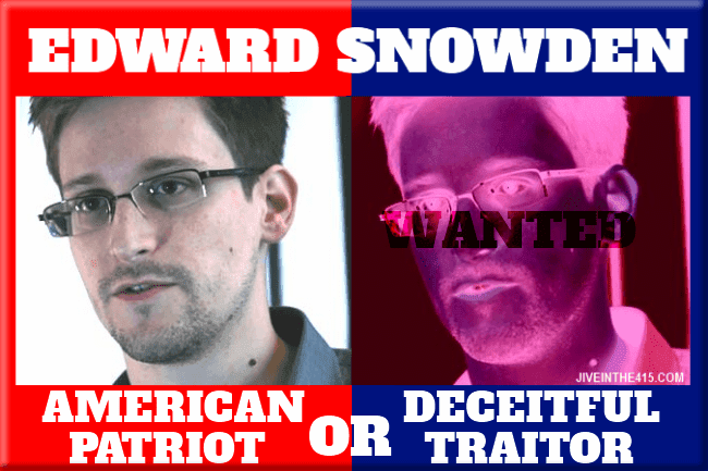 Is whistle-blower Edward Snowden a patriot or a traitor?