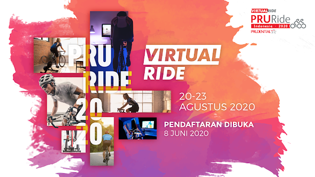 olahraga sepeda PRURide Indonesia 2020 Virtual Ride