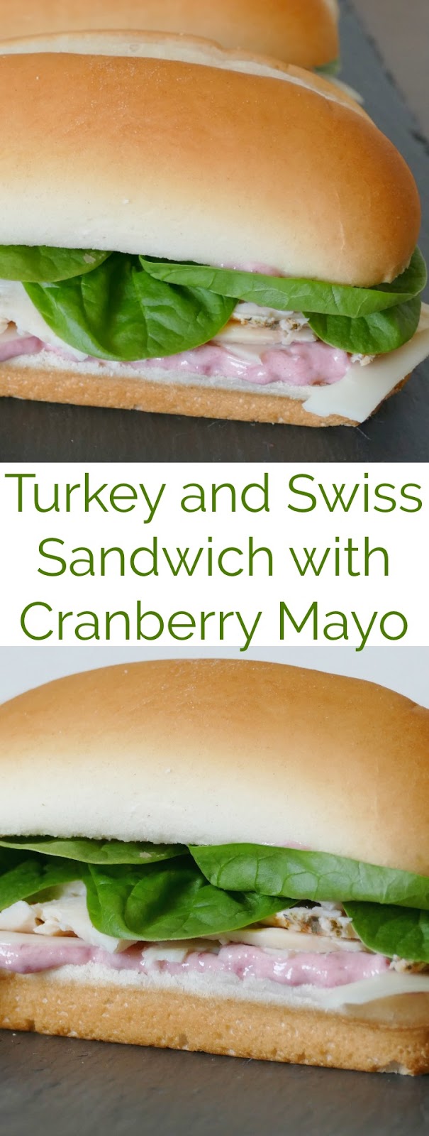 Turkey and Swiss Sandwich with Cranberry Mayo Recipe