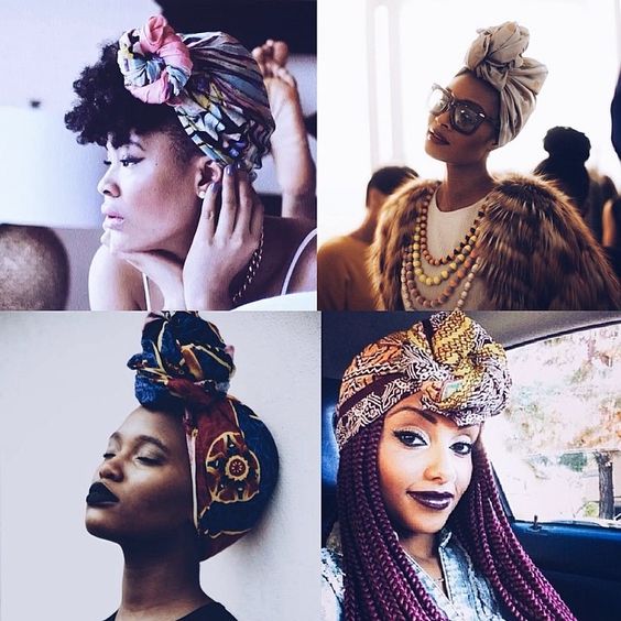 4 Quick & Easy Headwrap/Turban Styles Video Tutorial / geeks fashion