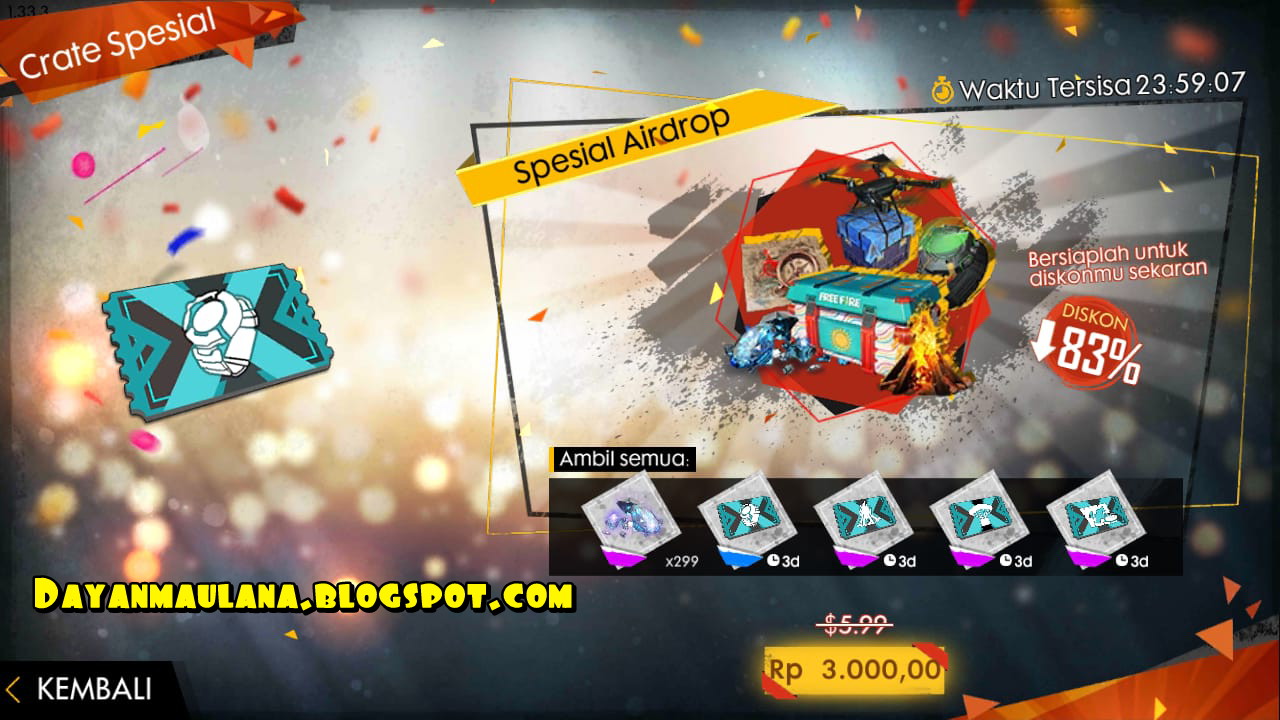 Inilah Cara Mendapatkan Diskon Create Spesial Air Drop Free
