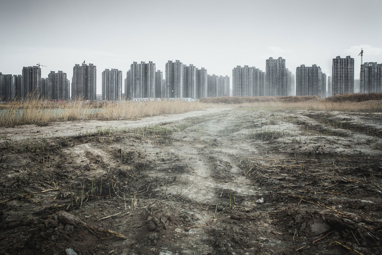 Китай города призраки