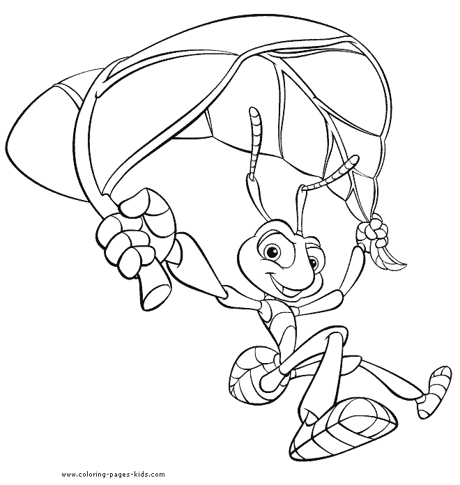 a bugs life coloring pages for kids - photo #34