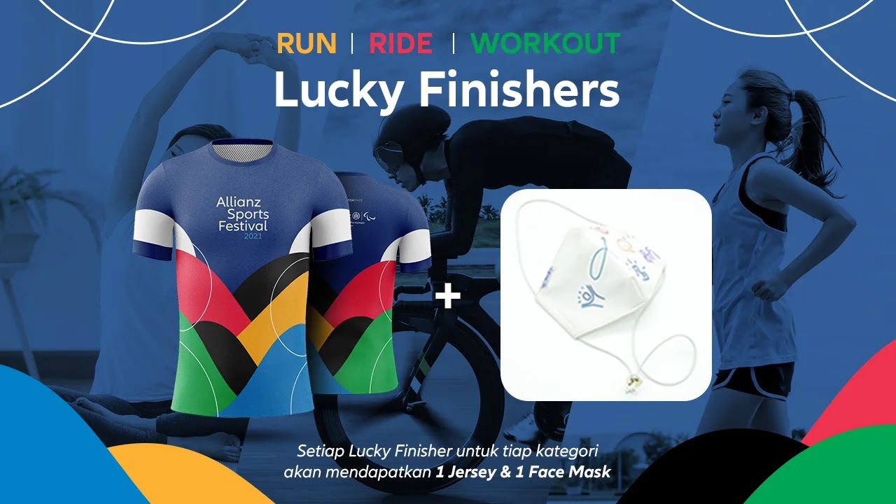 Lucky Finisher 🔍 Allianz Sports Festival • 2021 Lucky Finisher 🎁 Allianz Sports Festival • 2021