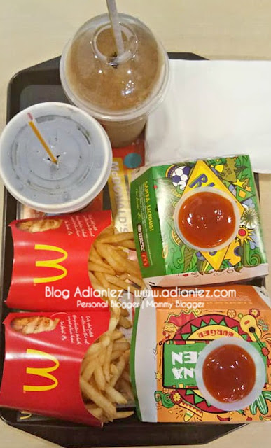 McDonalds | Brazil Rio Beef Burger & Mexicana Chicken Burger