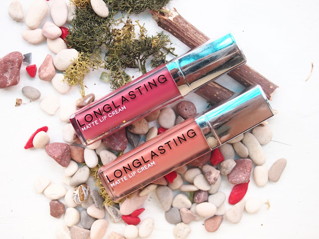 lt pro long lasting matte lip cream in 03 and 04, a local brand lip cream that last long on lips, non transferable and dry quickly. With a cheap price and a good quality that is similar to high end brands, it is one of the local brand best product.