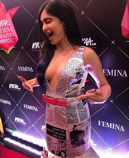 Adah Sharma at Nykaa Femina Beauty Awards 2019 (2)