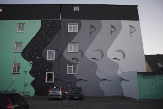 Our friends from CYRCLE are currently in lovely Denmark where they were invited by the good lads from Weaart to create a new piece on the streets of Aalborg.