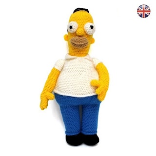 free Homer Simpson crochet patter