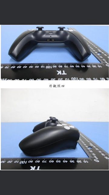 بالصور تسريب النسخة السوداء من يد التحكم DualSense لجهاز PS5 و الكشف عن حجمها الحقيقي 