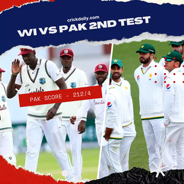 West indies vs Pakistan 2nd Test Match West indies vs Pakistan 2nd Test Match