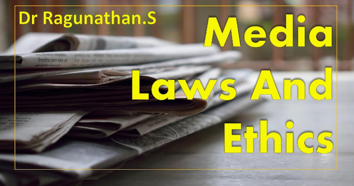 Linisragunath ஊடகம சரநத இநதய தணடனச சடடம Media Laws and Ethics Part