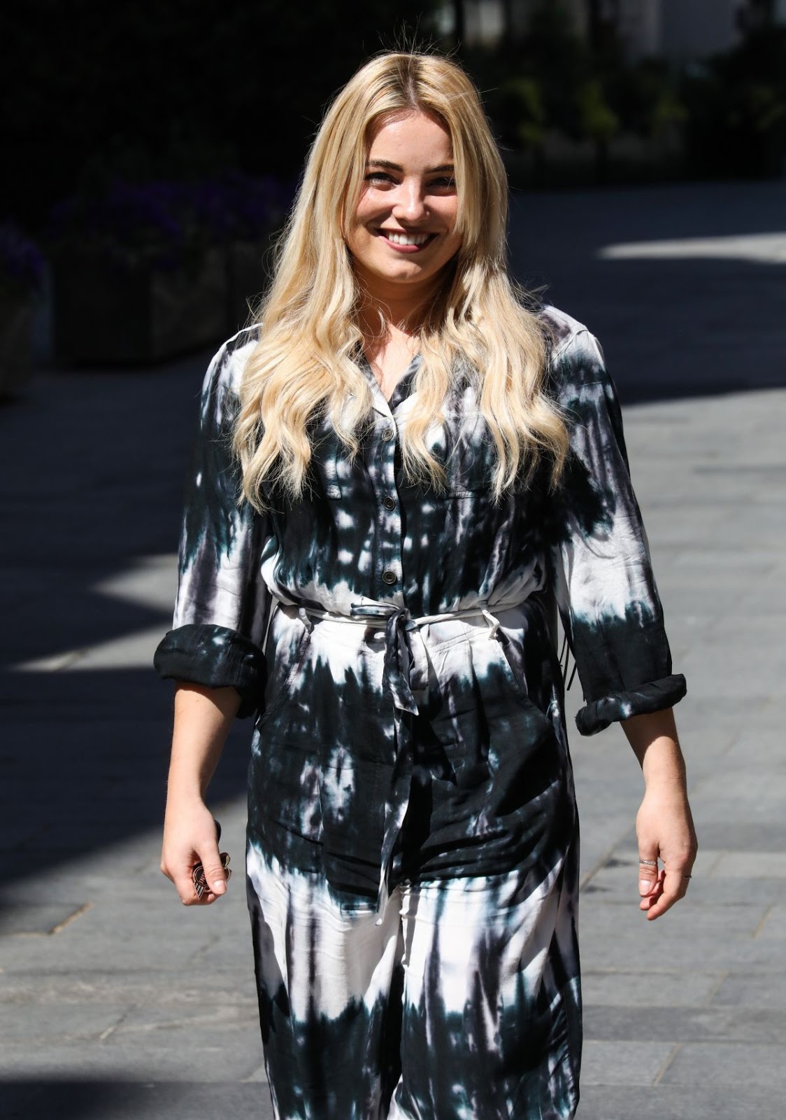 Siân Welby Spotted At Global Radio in London 19 MAy -2020