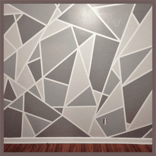 paredes pintadas trinagulos