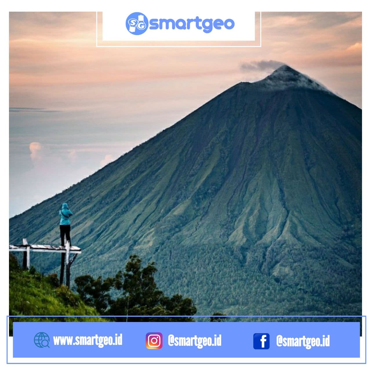 Gunung Inierie Gunungapi Tertinggi di Flores