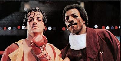 Rocky Balboa and Apollo Creed