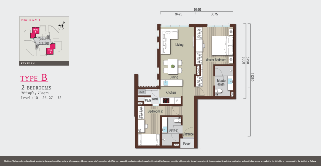 VIVO SoHo Suites & Residential Suites Floor Plan