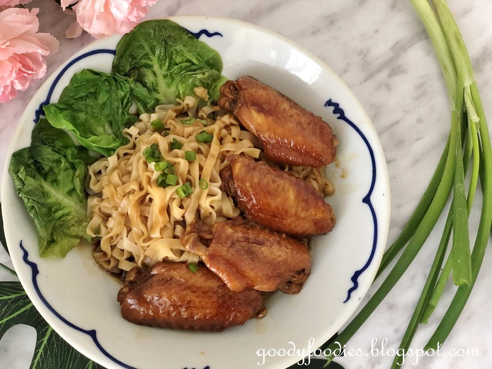 GoodyFoodies Recipe SoyBraised Chicken Wings