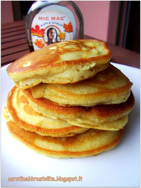 vegan fluffy pancake (senza zucchero)