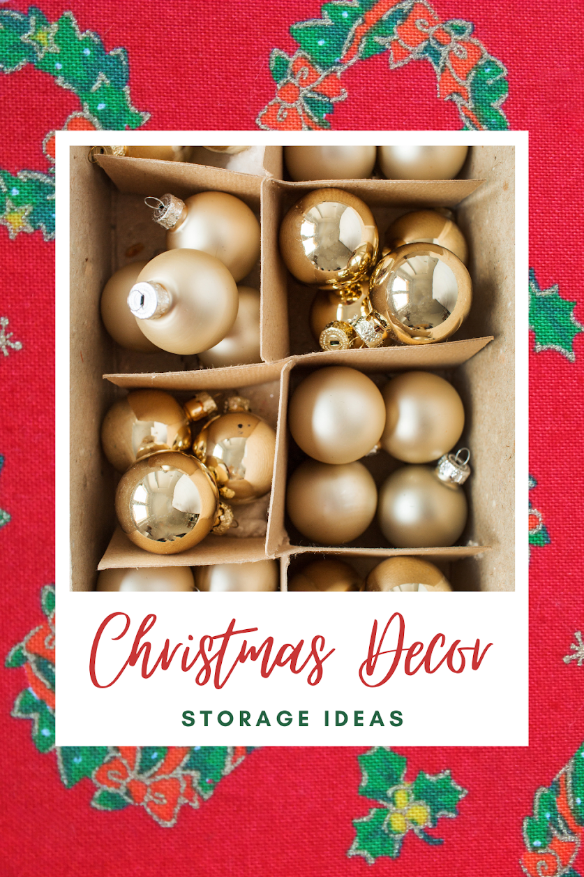 Easy Christmas Decor Storage Ideas