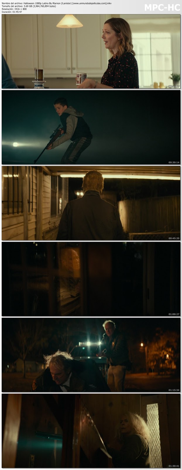 Capturas de la película.