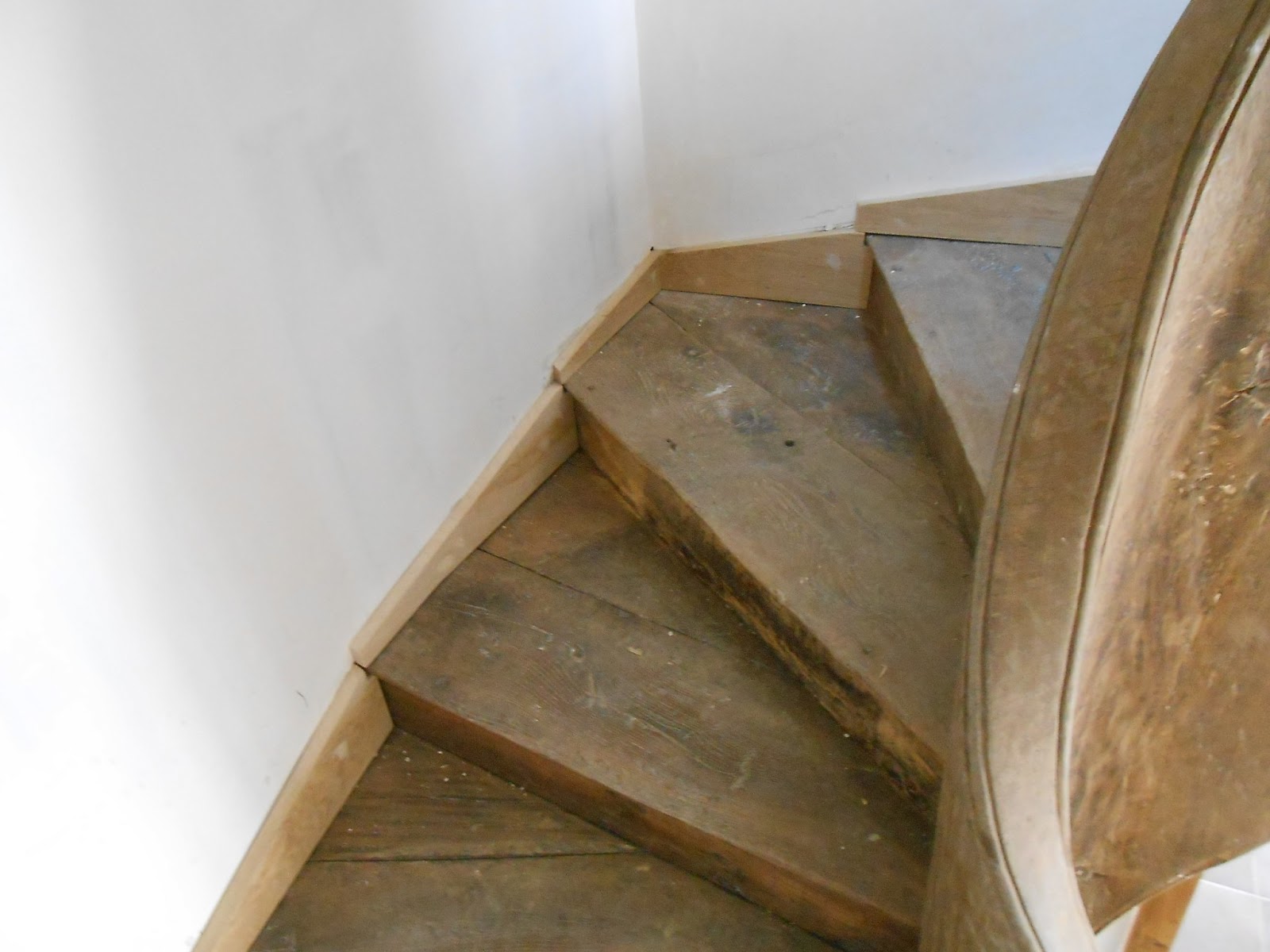 msurm Rénovation escalier du XVI siècle fabrication et