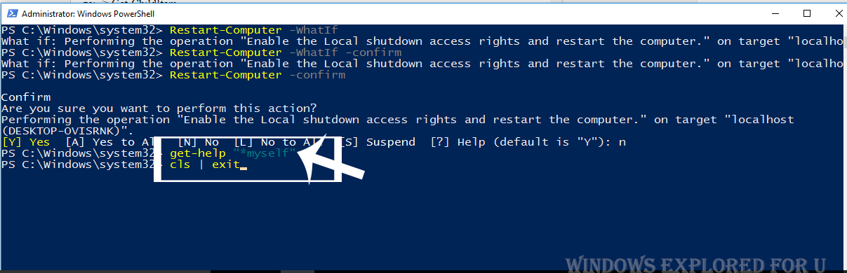 Logeshwaran.org: Powershell Commands for beginners - From the beginner