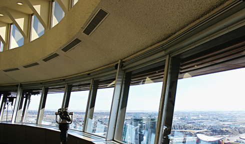 calgary tower alberta observation deck
