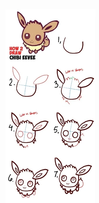 10 Ways how to draw Pokemon step by step