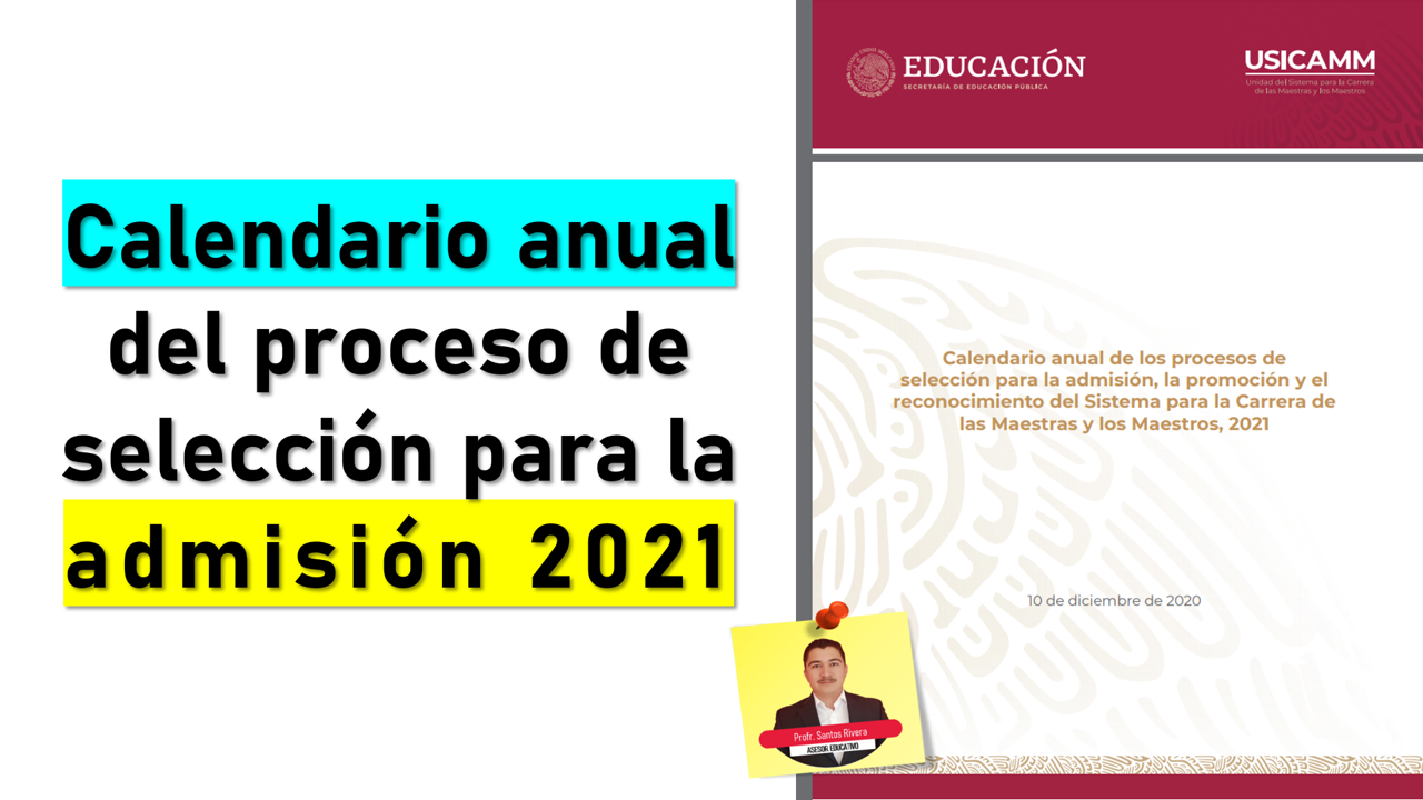 Calendario Anual De Los Procesos De Seleccion 2021