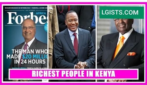 Who is the richest person in kenya?
